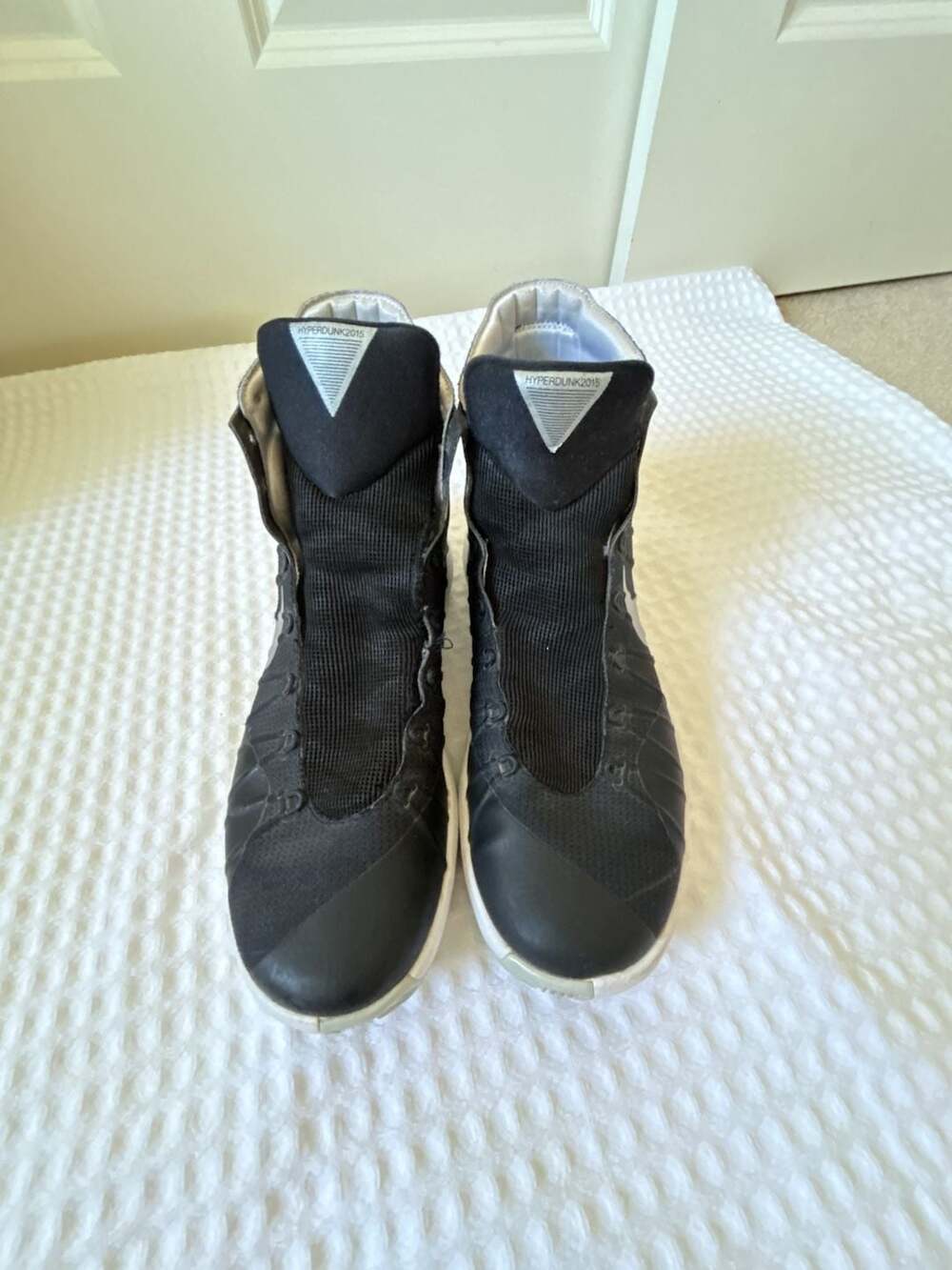 Nike Hyperdunk 2015 Basketball Shoes Black Silver Size 9